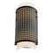Cwi Lighting Checkered 2 Light Wall Sconce With Black Finish 5209W6B - alternate 5